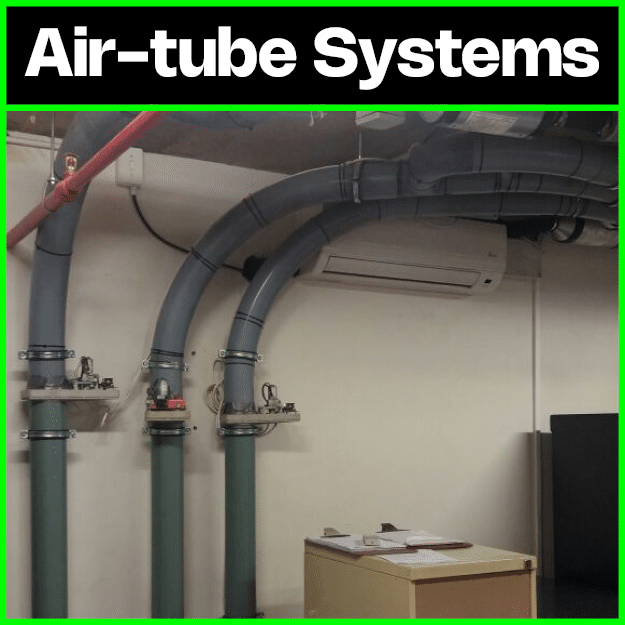 Air-Tube Systems Button