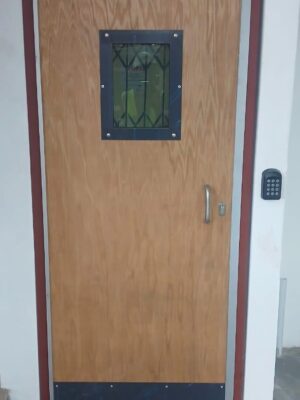 Bullet Proof (Resistant) Doors - Anti-Bandit Doors available, custom made, installations and delivery. More than 34 years industry experience. Anti-Bandit Doors, Pay Windows, Cashier Windows, Bullet Resistant Enclosures, Roller Shutter Doors, Demountable Vaults, Vault Doors, Bullet Resistant Glass, Strongroom Doors, Turnstiles, Air-Tube Systems and much more. Based in Pretoria, but services all of South Africa. Gauteng, Free State, North West, Northern Cape, Limpopo, Mpumalanga, Eastern Cape, Western Cape, KwaZulu-Natal, Lesotho, Swaziland. Anti-Bandit Doors