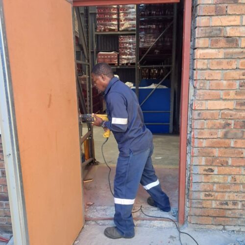 Anti Bandit Door Installation Pretoria Johannesburg Anti Bandit Door Installation