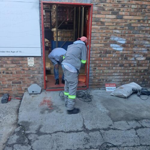 Fire Escape Door Installation Pretoria Johannesburg Fire Escape Door Installation Pretoria Johannesburg