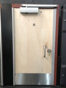 Anti-Bandit Door