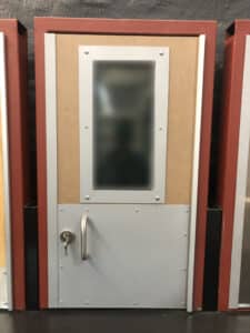Anti-Bandit Door