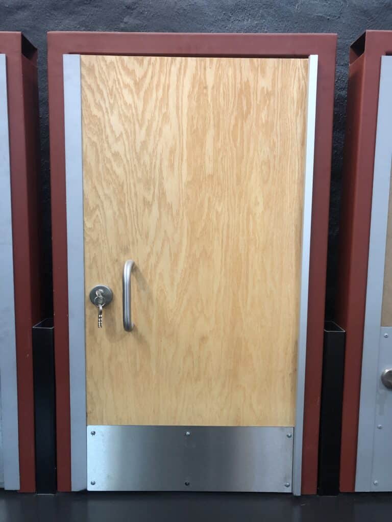 Standard Anti-Bandit Door Oak Veneer Anti-Bandit Door